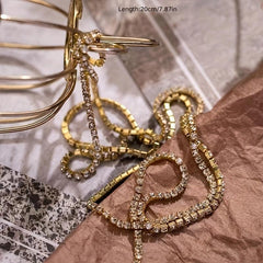 Metal Nail Chains 3D Nail Art Decoration Punk Nail Studs