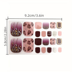 5 Sheets Nail Stickers with Files for Women & Girls Nail Art DIY