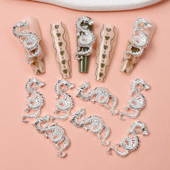 10pcs 3D Dragon Nail Art Charms Alloy Nail Art Accessories For DIY