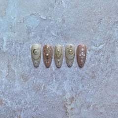 Holographic 5D Nail Stickers Engraved Transfer Decals