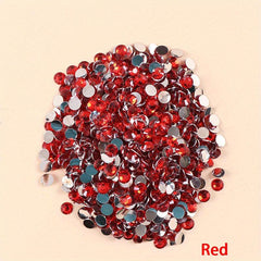 Glass Crystal Flat Back Nail Diamonds 1000 Pcs