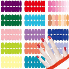 Nail Wraps Sets Nail Polish Stickers Self Adhesive Stickers For Nails DIY