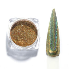 Holographic Laser Mirror Powder Nail Art Glitter Rainbow Chameleon Mirror