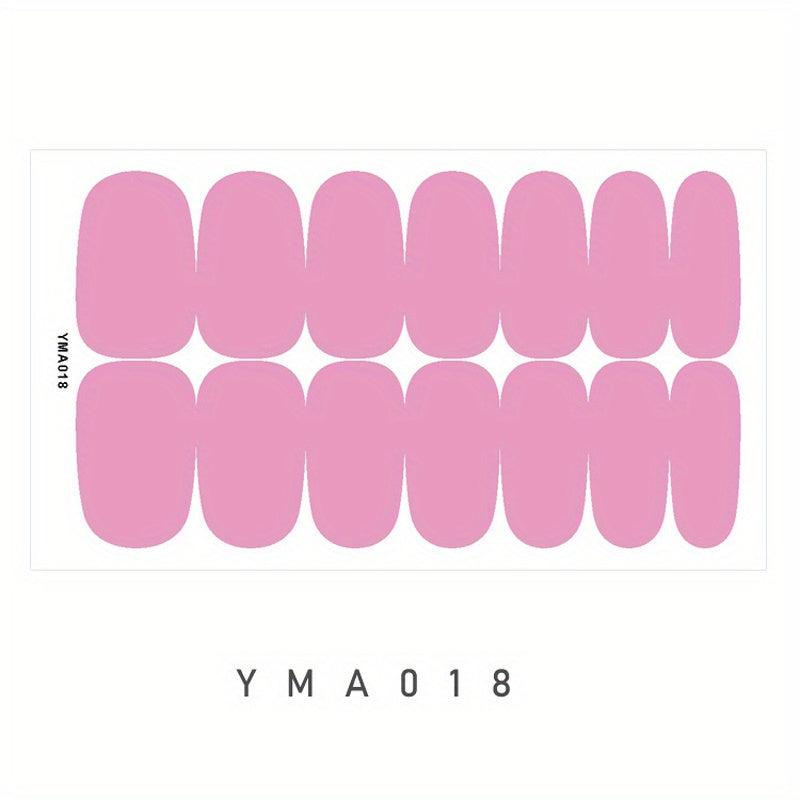 Retro Nail Wraps Full Nail Stickers for Women