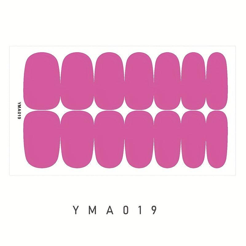 Retro Nail Wraps Full Nail Stickers for Women