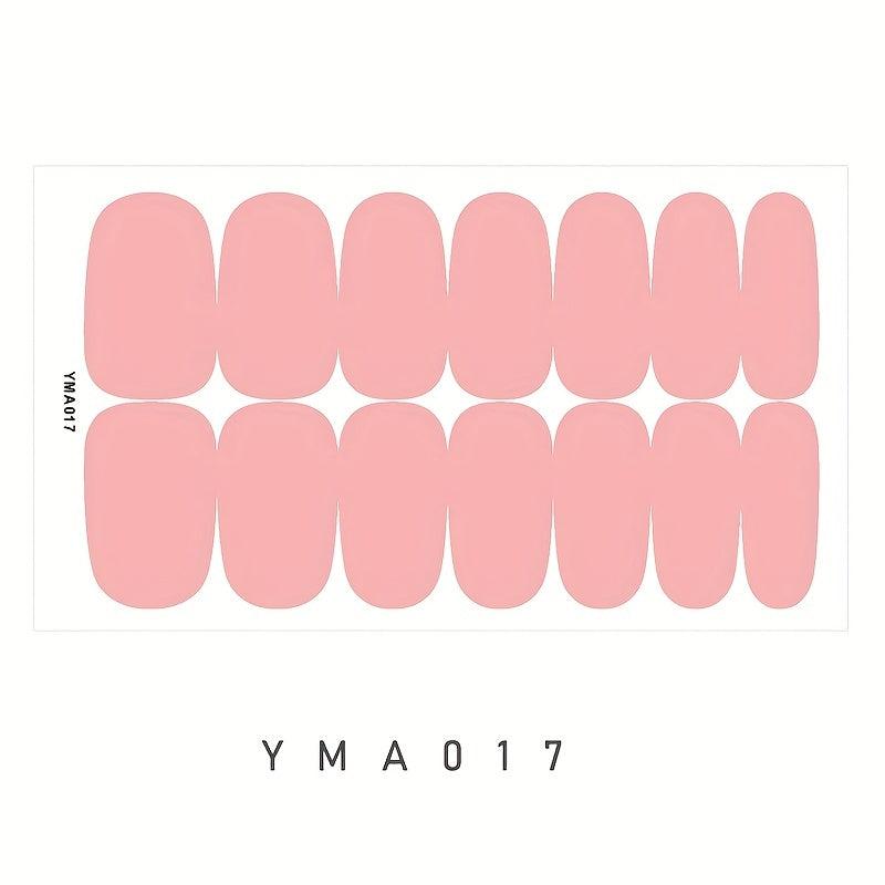 Retro Nail Wraps Full Nail Stickers for Women