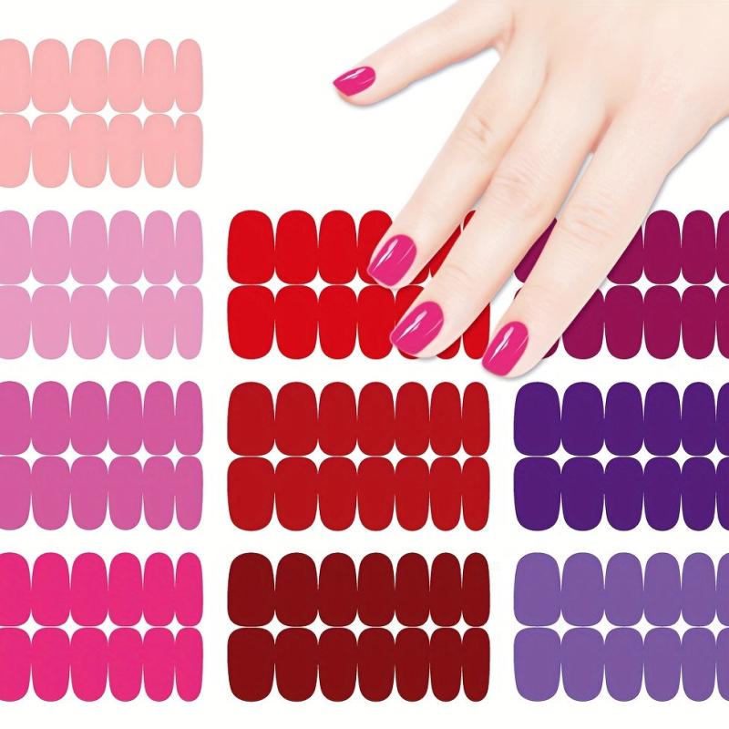 Retro Nail Wraps Full Nail Stickers for Women