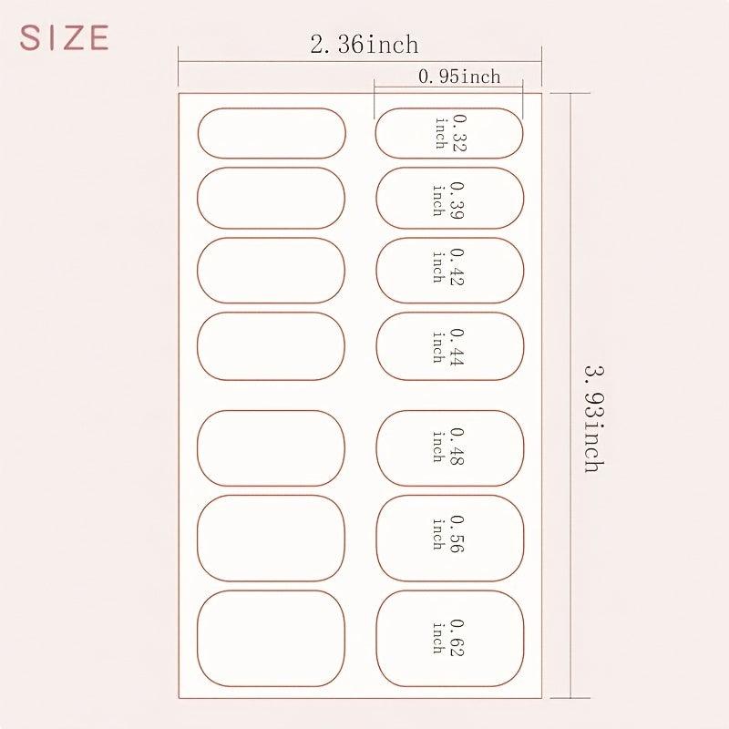 Glossy Pink Nail Polish Strips with Flower Gem & Pearl, Self-Adhesive Full Wraps