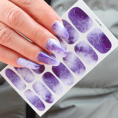 Full Cover Nail Stickers Self Adhesive Nail Art Decoration