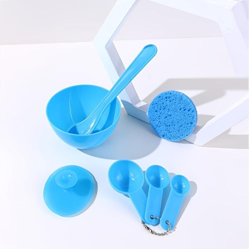 7pcs Face Mask Mixing Bowl Set DIY Facial Mask Tool Kit with Spatula Brush