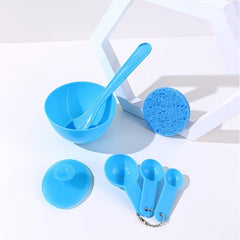 7pcs Face Mask Mixing Bowl Set DIY Facial Mask Tool Kit with Spatula Brush
