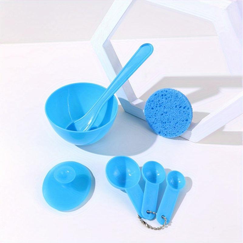 7pcs Face Mask Mixing Bowl Set DIY Facial Mask Tool Kit with Spatula Brush