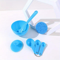 7pcs Face Mask Mixing Bowl Set DIY Facial Mask Tool Kit with Spatula Brush
