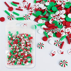 Mixed Snowflake 3D Resin Flakes for Gel Charms Nails