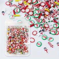 Mixed Snowflake 3D Resin Flakes for Gel Charms Nails