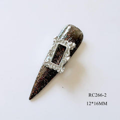 30pcs Vintage Photo Frame Nail Art 3D Resin Accessories