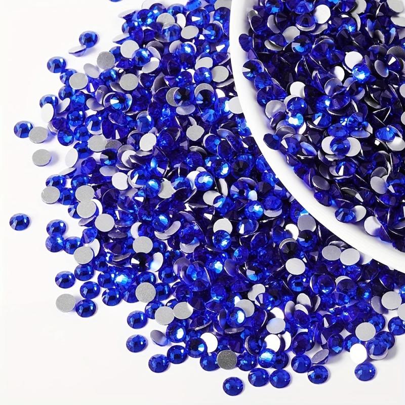4500 pcs AB Clear Rhinestones Flat Back Crystals for Crafts Nails Shoes