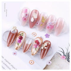 50 Pcs Nail Art Stickers Ornaments Manicure Small Daisy Flowers Nail Stickers