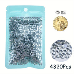 Sparkling Rhinestones Kit for Nail Art and DIY Crafts