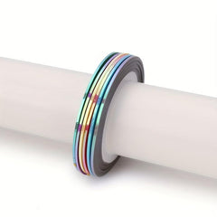18pcs Mermaid Nail Striping Tape Decals for Nail Art DIY