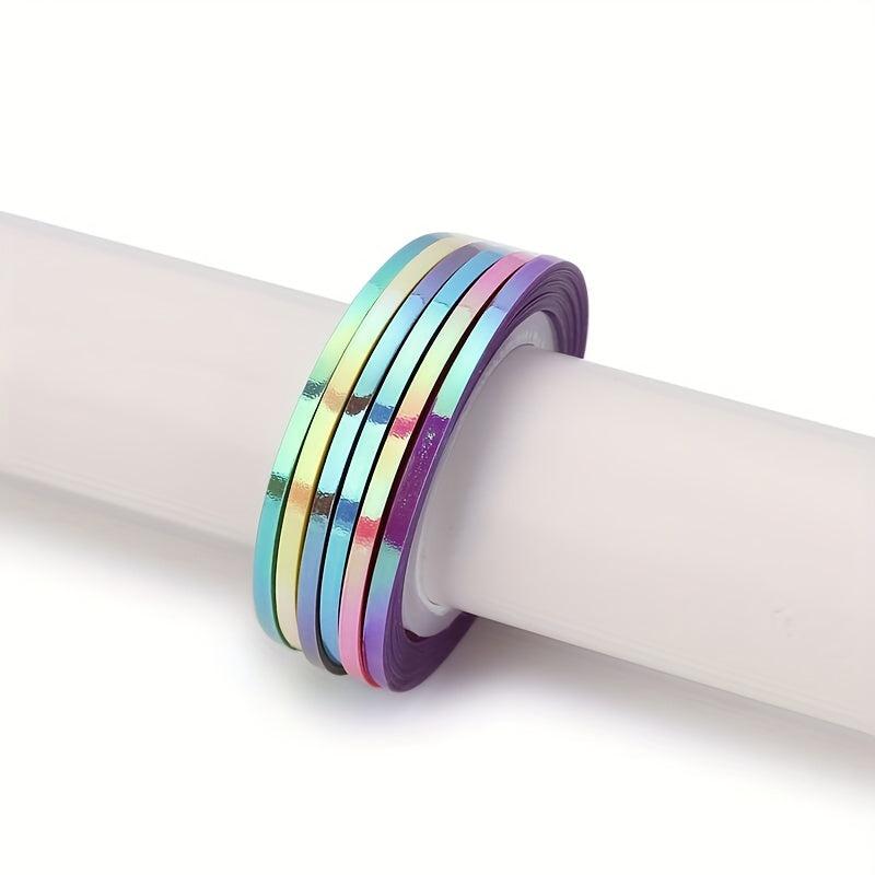 18pcs Mermaid Nail Striping Tape Decals for Nail Art DIY