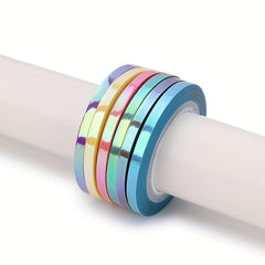 18pcs Mermaid Nail Striping Tape Decals for Nail Art DIY
