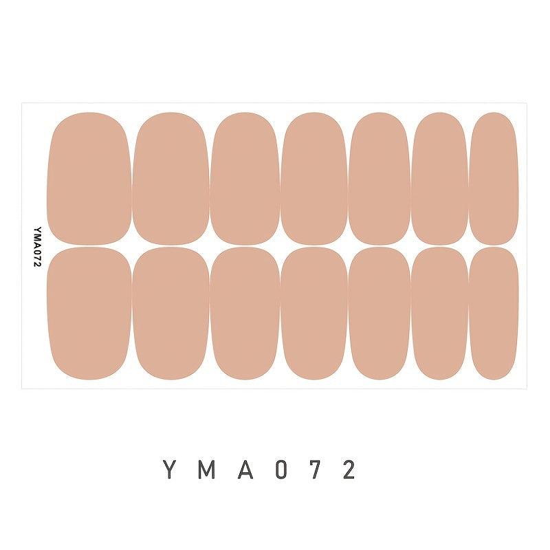 Classic Retro Nail Stickers for Women & Girls Nail Art