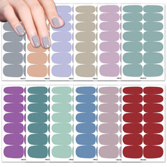 Classic Retro Nail Stickers for Women & Girls Nail Art
