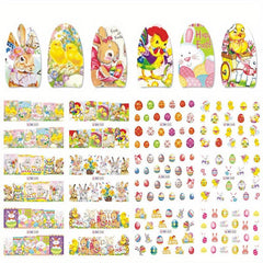Owl Pattern Nail Water Sticker Decals Cartoon Animals Manicure Transfer Nail Art