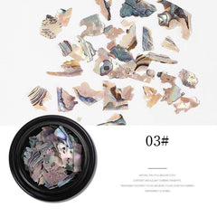Sequins Sea Shell Glitter Loose Nail Art Decoration DIY Craft