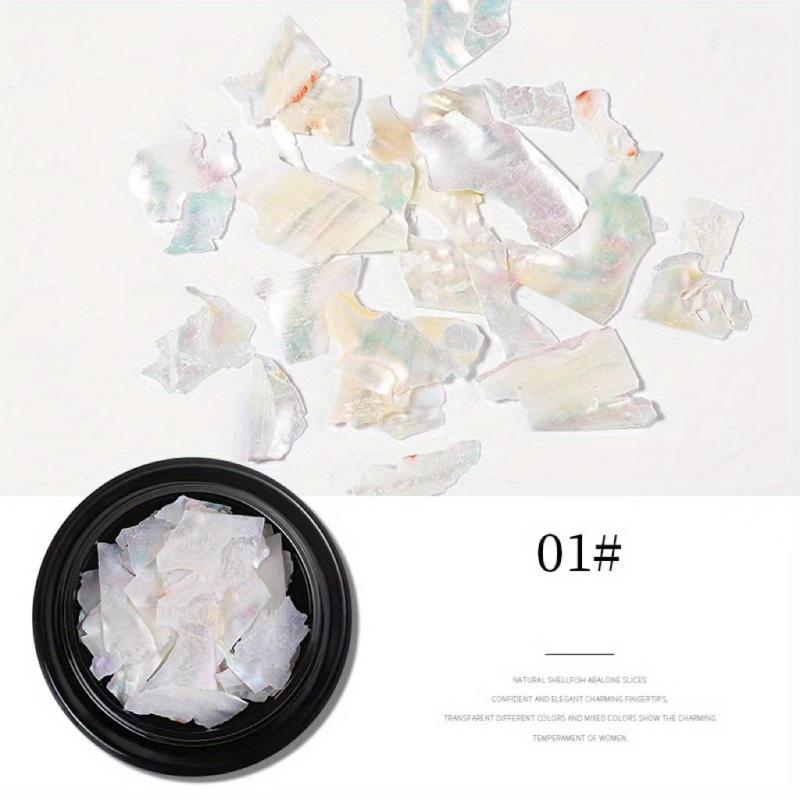 Sequins Sea Shell Glitter Loose Nail Art Decoration DIY Craft