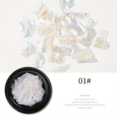 Sequins Sea Shell Glitter Loose Nail Art Decoration DIY Craft