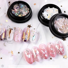 Sequins Sea Shell Glitter Loose Nail Art Decoration DIY Craft