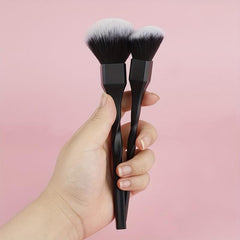 Flawless Face Brush With Spiral Handle Vegan Makeup Tool