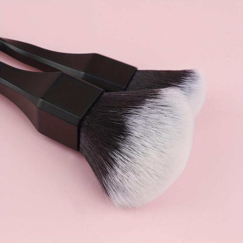 Flawless Face Brush With Spiral Handle Vegan Makeup Tool