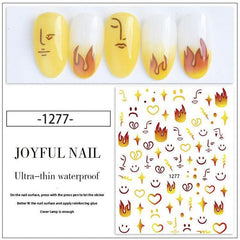 1 Sheet Nail Art Decoration Sticker