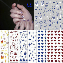 1 Sheet Nail Art Decoration Sticker