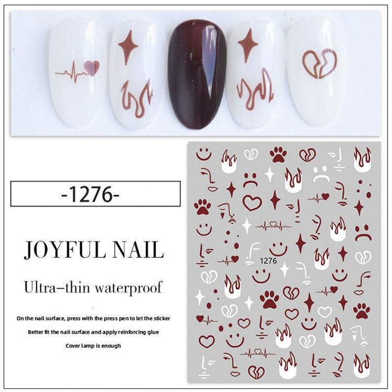 1 Sheet Nail Art Decoration Sticker