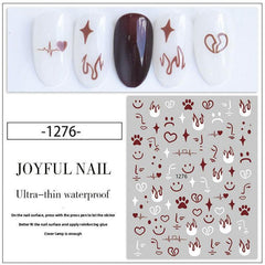 1 Sheet Nail Art Decoration Sticker
