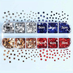 Holographic Silver Glitter Nail Art Sequins Laser Glitters Nail Art Flakes