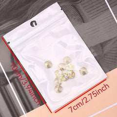 10pcs Glass Crystal Aurora 3D Nail Art Gemstones