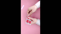 10 Sheets Glitter Nail Art Stickers Full Wrap Nail Polish Strip