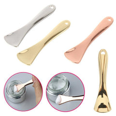 Metal Makeup Spatula Eye Cream Spoon Skincare Spatula Facial Cream Mask Spoon