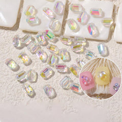 100 pcs Zircon Rhinestones Nail Art Gemstone Nail Tips