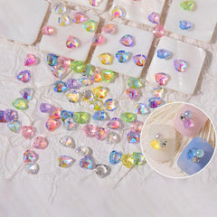 100 pcs Zircon Rhinestones Nail Art Gemstone Nail Tips