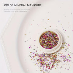 Colorful Rhinestone Nail Art Gems Mix Sizes 3D Flat Bottom