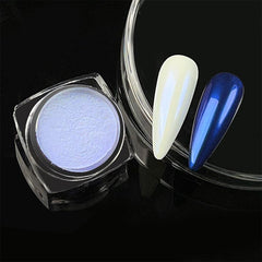 Champagne Mirror Nail Glitter Powder Flakes