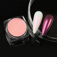 Champagne Mirror Nail Glitter Powder Flakes