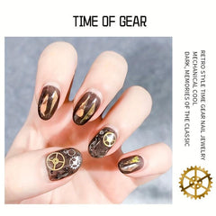 Steampunk Watch Gear Cogs Charm Pendant