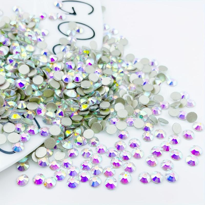 1440pcs Crystal AB Rhinestone Flat Back Glass Rhinestones